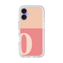 Slim Protection Premium Case［ オリジナル - initial two tone - O pink ］