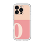 Slim Protection Premium Case［ オリジナル - initial two tone - O pink ］