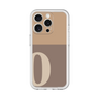 Slim Protection Premium Case［ オリジナル - initial two tone - O brown ］