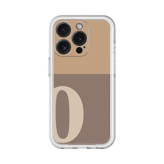 Slim Protection Premium Case［ オリジナル - initial two tone - O brown ］