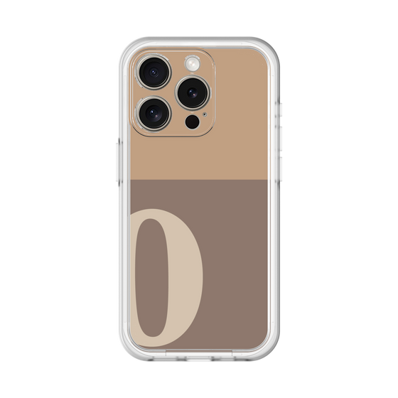 Slim Protection Premium Case［ オリジナル - initial two tone - O brown ］