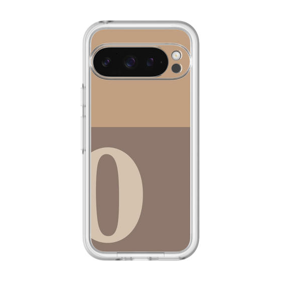 Slim Protection Premium Case［ オリジナル - initial two tone - O brown ］