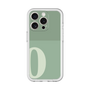 Slim Protection Premium Case［ オリジナル - initial two tone - O green ］