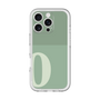 Slim Protection Premium Case［ オリジナル - initial two tone - O green ］