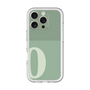 Slim Protection Premium Case［ オリジナル - initial two tone - O green ］
