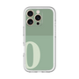 Slim Protection Premium Case［ オリジナル - initial two tone - O green ］