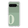 Slim Protection Premium Case［ オリジナル - initial two tone - O green ］