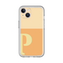 Slim Protection Premium Case［ オリジナル - initial two tone - P orange ］