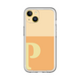 Slim Protection Premium Case［ オリジナル - initial two tone - P orange ］