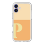 Slim Protection Premium Case［ オリジナル - initial two tone - P orange ］