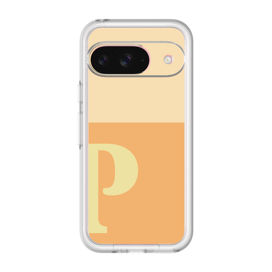 Slim Protection Premium Case［ オリジナル - initial two tone - P orange ］