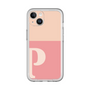 Slim Protection Premium Case［ オリジナル - initial two tone - P pink ］