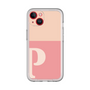 Slim Protection Premium Case［ オリジナル - initial two tone - P pink ］