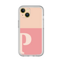 Slim Protection Premium Case［ オリジナル - initial two tone - P pink ］