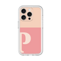 Slim Protection Premium Case［ オリジナル - initial two tone - P pink ］