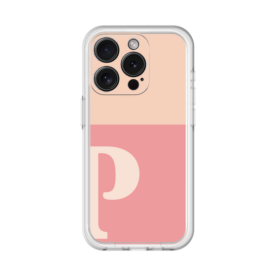 Slim Protection Premium Case［ オリジナル - initial two tone - P pink ］