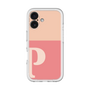 Slim Protection Premium Case［ オリジナル - initial two tone - P pink ］