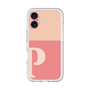 Slim Protection Premium Case［ オリジナル - initial two tone - P pink ］