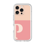 Slim Protection Premium Case［ オリジナル - initial two tone - P pink ］