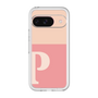 Slim Protection Premium Case［ オリジナル - initial two tone - P pink ］