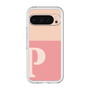 Slim Protection Premium Case［ オリジナル - initial two tone - P pink ］