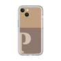 Slim Protection Premium Case［ オリジナル - initial two tone - P brown ］