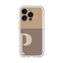 Slim Protection Premium Case［ オリジナル - initial two tone - P brown ］