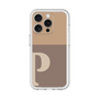 Slim Protection Premium Case［ オリジナル - initial two tone - P brown ］