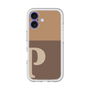 Slim Protection Premium Case［ オリジナル - initial two tone - P brown ］