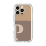 Slim Protection Premium Case［ オリジナル - initial two tone - P brown ］
