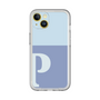 Slim Protection Premium Case［ オリジナル - initial two tone - P blue ］