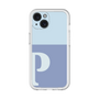 Slim Protection Premium Case［ オリジナル - initial two tone - P blue ］