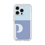 Slim Protection Premium Case［ オリジナル - initial two tone - P blue ］
