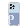 Slim Protection Premium Case［ オリジナル - initial two tone - P blue ］