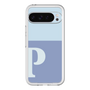 Slim Protection Premium Case［ オリジナル - initial two tone - P blue ］