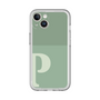 Slim Protection Premium Case［ オリジナル - initial two tone - P green ］