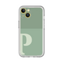 Slim Protection Premium Case［ オリジナル - initial two tone - P green ］