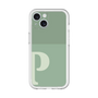 Slim Protection Premium Case［ オリジナル - initial two tone - P green ］