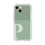 Slim Protection Premium Case［ オリジナル - initial two tone - P green ］