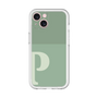 Slim Protection Premium Case［ オリジナル - initial two tone - P green ］