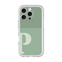 Slim Protection Premium Case［ オリジナル - initial two tone - P green ］