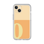 Slim Protection Premium Case［ オリジナル - initial two tone - Q orange ］