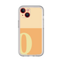 Slim Protection Premium Case［ オリジナル - initial two tone - Q orange ］