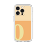 Slim Protection Premium Case［ オリジナル - initial two tone - Q orange ］