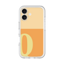 Slim Protection Premium Case［ オリジナル - initial two tone - Q orange ］