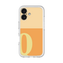 Slim Protection Premium Case［ オリジナル - initial two tone - Q orange ］