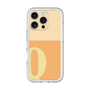 Slim Protection Premium Case［ オリジナル - initial two tone - Q orange ］