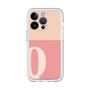 Slim Protection Premium Case［ オリジナル - initial two tone - Q pink ］