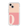 Slim Protection Premium Case［ オリジナル - initial two tone - Q pink ］