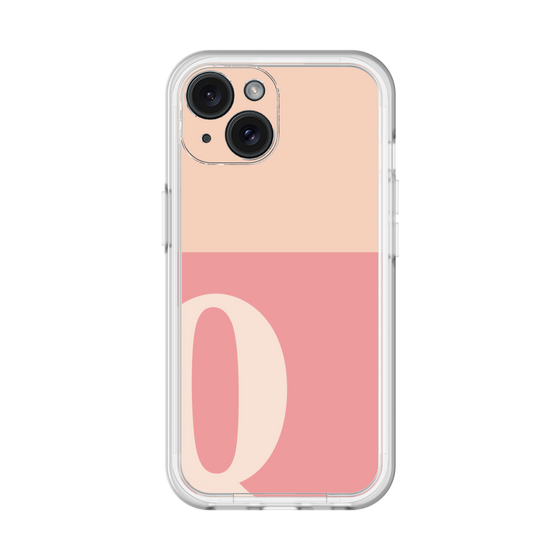 Slim Protection Premium Case［ オリジナル - initial two tone - Q pink ］